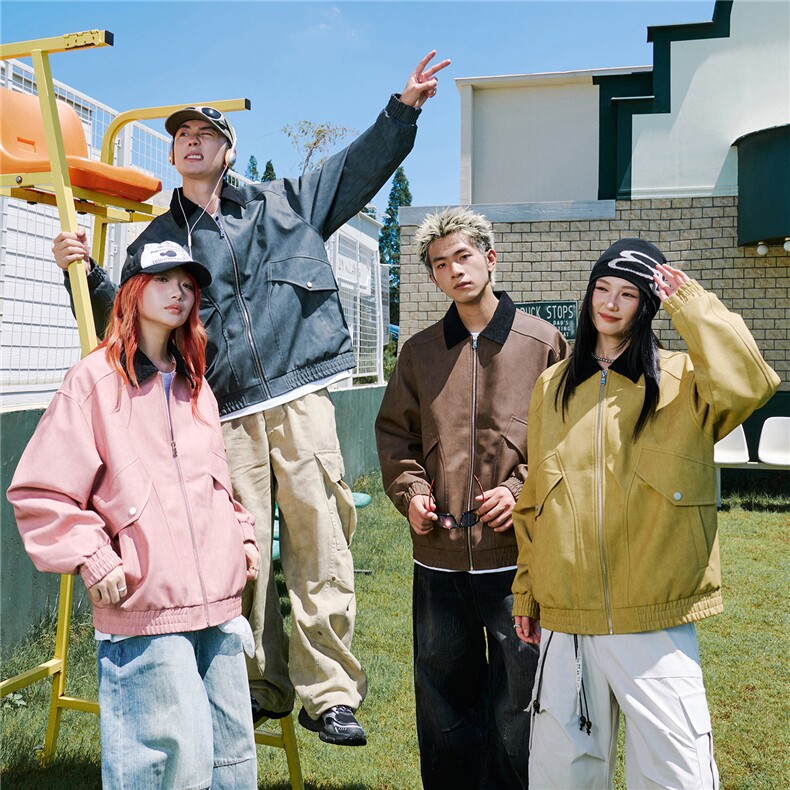 秋冬男士皮衣拼接翻领潮流机车夹克情侣机能外套GS60055，男装皮衣，星座1206（原A206）