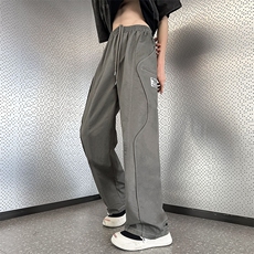 B266-C12-P6023春季新款宽松拖地休闲裤长裤，男装休闲裤，星座B257-1