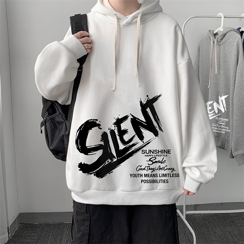连帽卫衣男大码运动服帽衫外套WY2343-P35图片