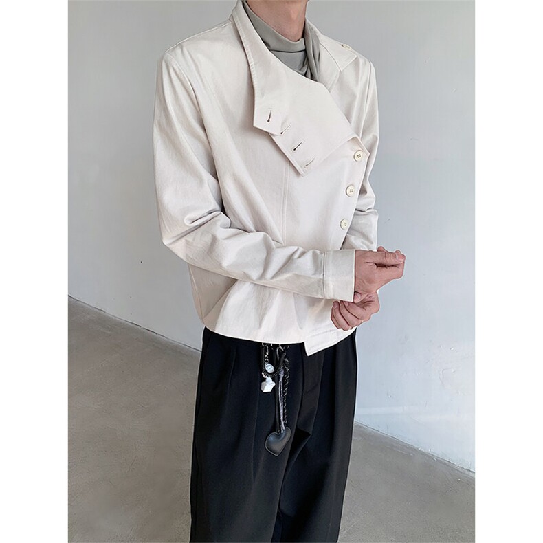 现货！25春季击剑服设计男士简约短款夹克外套JK103-p118,男装夹克,电商B288