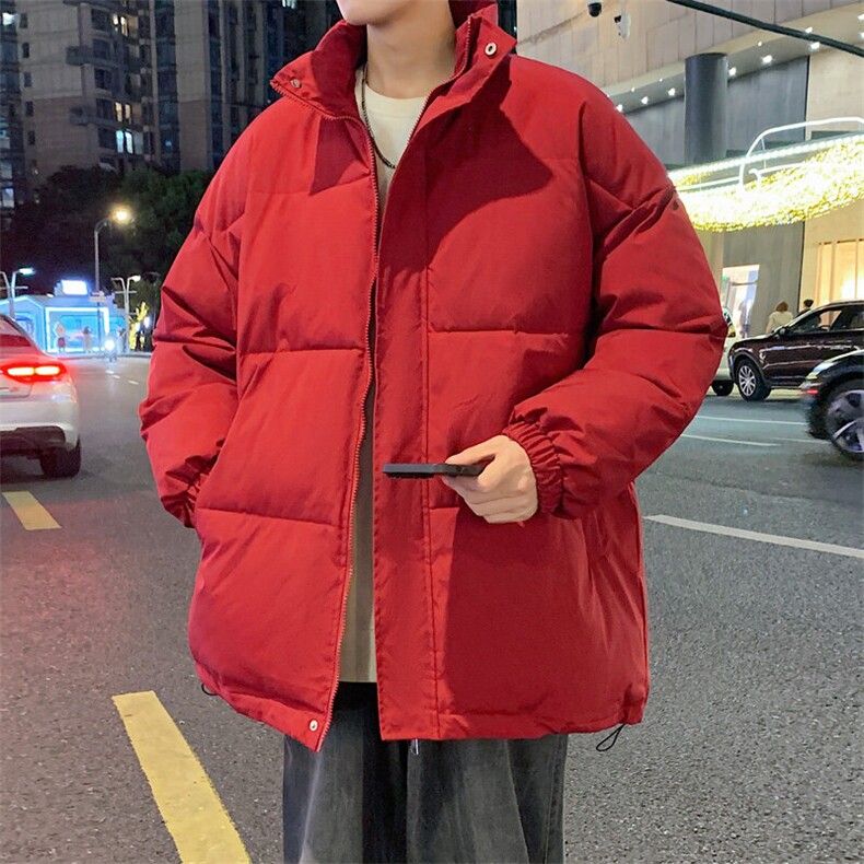 ！2025秋冬新款男士立领棉衣加厚保暖棉服外套MY300特P50图片