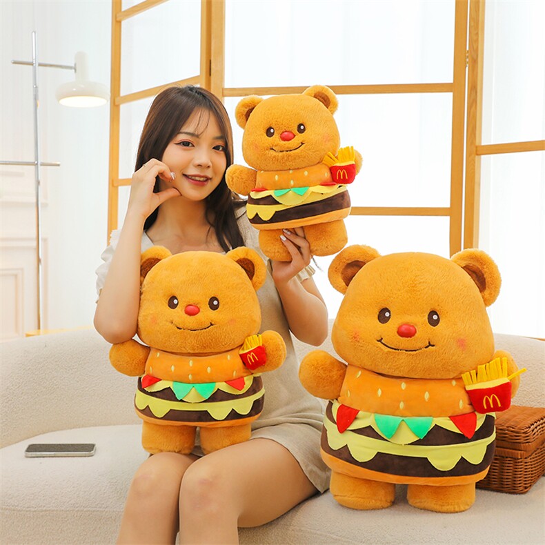 汉堡黄油小熊，乐贝儿网供