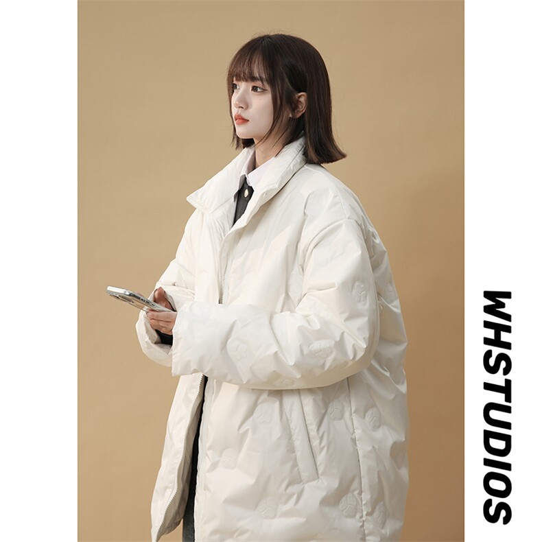 新款中性风90绒防风服宽松羽绒服外套225-2-Y205-P255，男装羽绒服，星座225-2