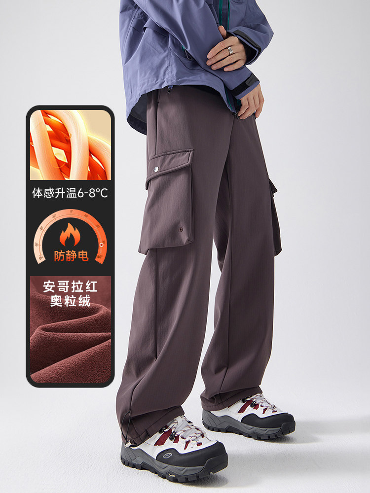 A178-1DY5078AP80奥粒绒秋冬季美式工装休闲裤,男装休闲裤,电商A178-1