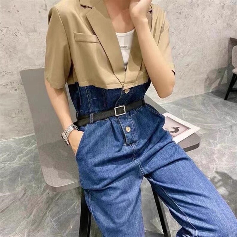 时尚潮流休闲连体裤，女装连体裤，香雪琳