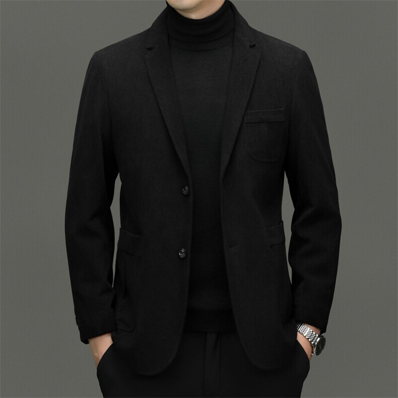 男装西服MN99216新品主推2025新款新设计条纹灯芯绒西服,男装西服,钱塘207-1