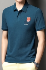 DY2005钱塘2020-3夏季新款高端短袖翻领男中青年休闲T恤P50，男装T恤，钱塘207-3