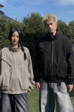 秋季短款工装夹克5Q4037-TP95168复古美式解构拼接潮牌外套男，男装夹克，电商A102