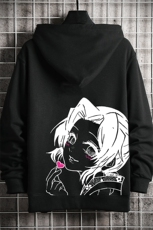 KS21153-P38连帽开衫卫衣男运动外套大码班服网格挂拍，男装卫衣，电商A040A