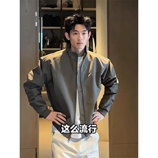 文艺百搭慵懒气质时尚夹克日系新款潮流简约外套513AJK2425P55，男装夹克，星座513A