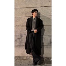 长款秋冬克鲁苏文职大衣宽松高级感外套DY05021P128，女装短外套，星座1004（原星座815-3）