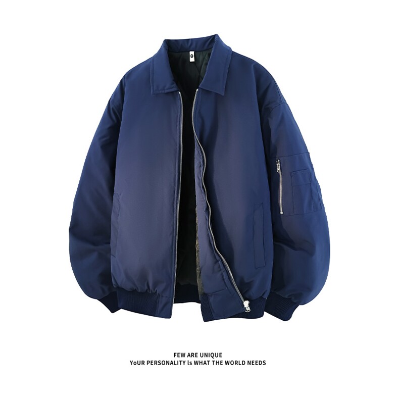 短款教练飞行夹克棉服冬季夹棉加厚棉衣外套男5D1180-TP5598,男装夹克,电商A102