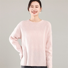 35%羊绒衫秋冬季新款舒适时尚百搭女式宽松长袖打底毛衣，女装羊绒衫，琳尚羊绒