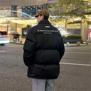 港风抖音直播得物高品质宽松面包服棉衣外套M1167P65图片