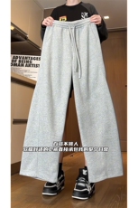 2026春季弯刀卫裤解构宽松显瘦阔腿休闲裤男C62169-TP26不，男装休闲裤，电商A102