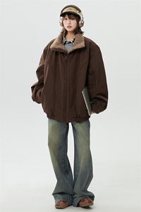 现货 情侣羽绒服男冬季新款港风宽松保暖外套 225-2-Y216-P228图片