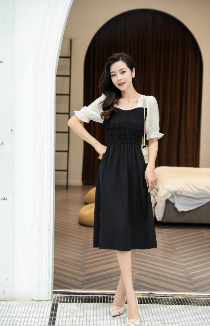 夏季新款连衣裙，女装连衣裙，艾伊贝雪