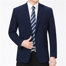 时尚西服春秋季男士商务休闲宽松中年正装西装外套男西服男装，男装西服，电商B212（原钱塘6029）