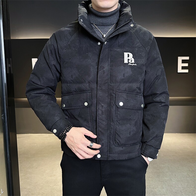 标羽绒服男冬季高品质得物主推外套男士工装羽绒袄子9518-P225,男装羽绒服,电商D327