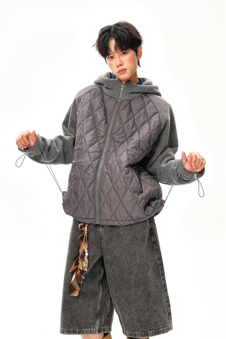 现货-秋冬夹克加绒加厚外套夹棉棉衣美式夹袄1016-1JK95P65K108,男装夹克,星座1016-1（原电商B408-1）