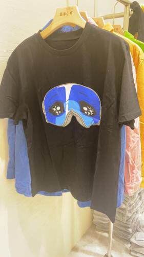 时尚简单短袖T恤,女装T恤,简单小珍