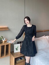 显瘦大气连衣裙，女装连衣裙，布萱