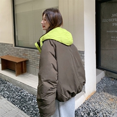 冬季羽绒休闲风女士精品羽绒服2D013-2637-P325-K458，女装羽绒服，2D013