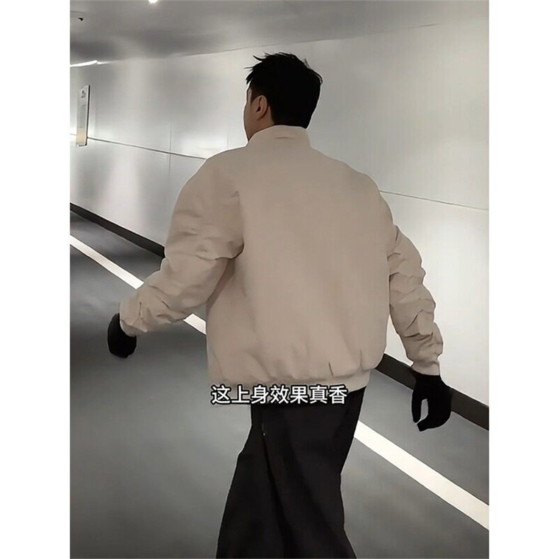 W9466-P68网图现货新款高级感美式高街飞行员夹克棒球服外套,男装夹克,星座1608-2