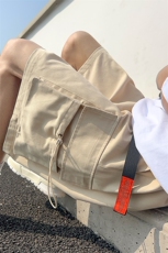 X2408-TP27控价48工装短裤男日系复古潮流直筒裤美式机能中裤，男装休闲裤，电商A102-1