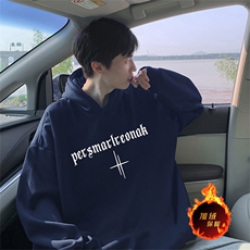 抖音得物供货可提供视频秋冬重磅美式宽松连帽卫衣WKD38，男装卫衣，电商A486