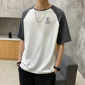 男士纯棉短袖T恤夏季韩版潮流半袖体恤新款潮牌DS732TP25图片
