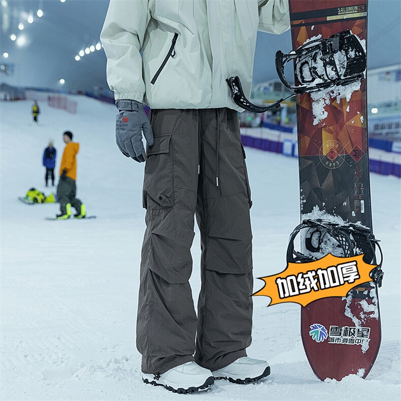 真！！标90绒羽绒裤内所暖工装伞兵裤A014-DY25101-P155，男装棉裤，电商A014