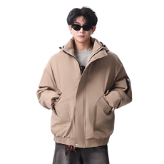 棉服男冬季新款港风宽松连帽棉衣MF9006-P90，男装棉衣，星座214-3