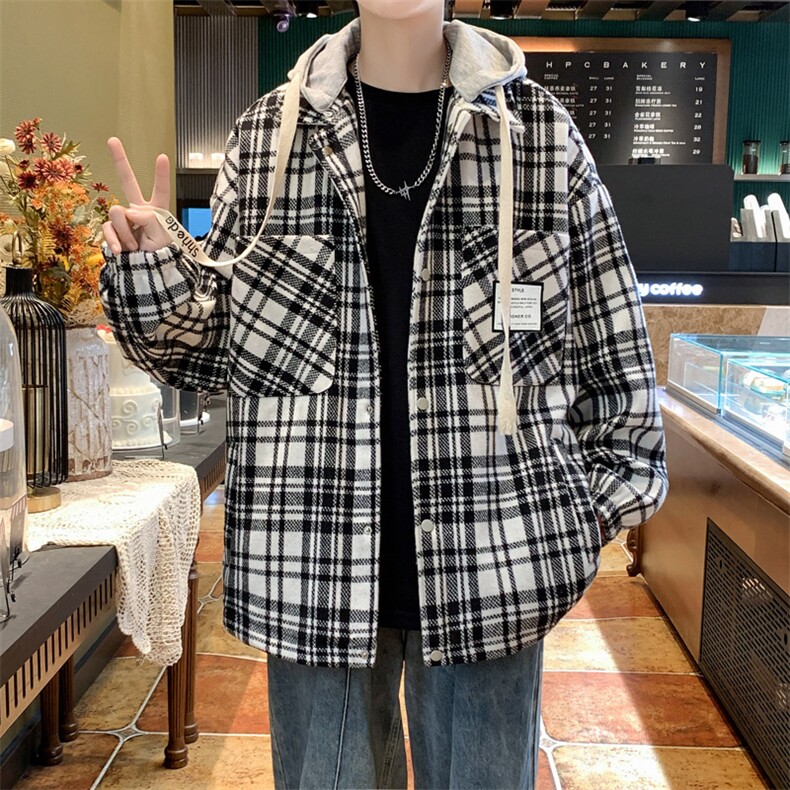 2025年青少年潮流痞帅时尚百搭宽松外套男士秋季-JK6188-P80，女装短外套，星座1105-2