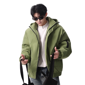棉服男冬季新款港风宽松连帽棉衣MF9006-P90图片