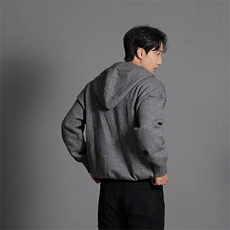 抖音得物保暖立领拉链针织外套秋冬宽松慵懒风纯色毛衣上衣AM047，男装针织衫/毛衣，电商A443