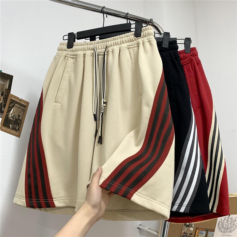 夏季休闲裤男宽松五分裤百搭D329-QM595-P45-控58,男装牛仔裤,电商D329