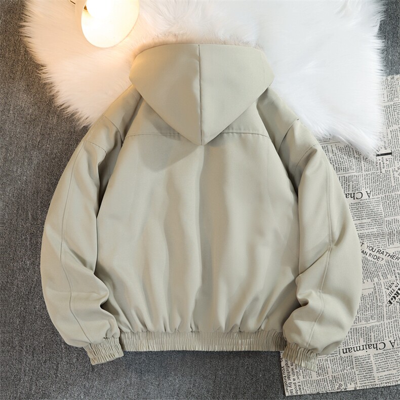 2025冬季港风平铺毛领保暖防风棉衣派克服外套男女同款XY2519-P95,男装棉衣,星座717