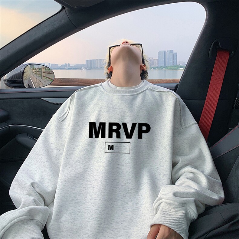 360克重磅图拉链华棉圆领卫衣【有货】C403A-YL25413LL-P45，男装卫衣，电商C403A