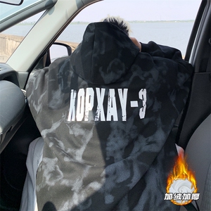秋冬加绒加厚假两件卫衣男B208-JRWY3709-P65加绒P70控98控108图片