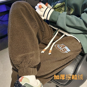 冬季加绒加厚摇粒闲保暖休闲裤712-kk341 P55图片