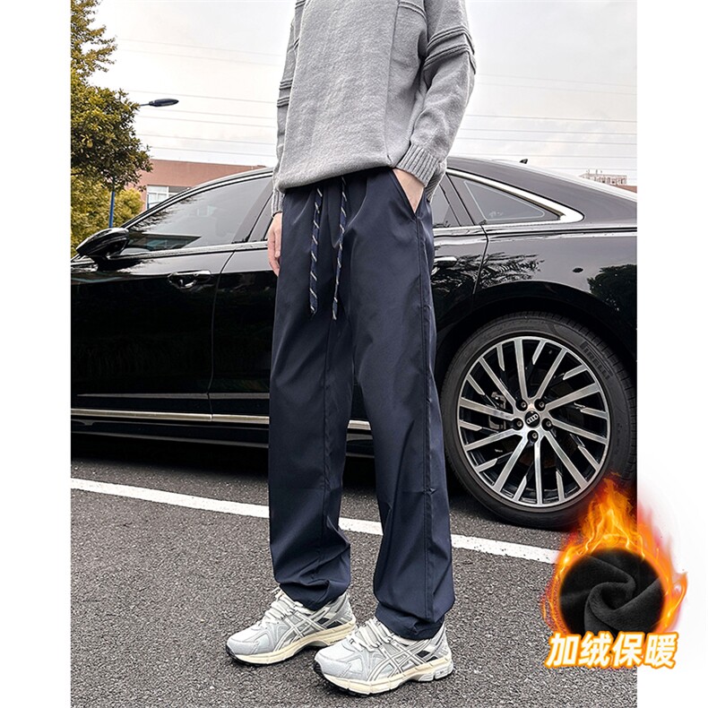 XK60015JR-P30加绒款秋冬季（抽绳版）高品质抖音小脚裤,男装卫衣,电商A178