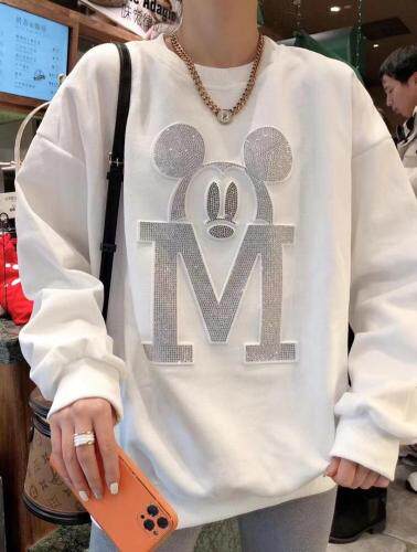 超火爆米奇′烫钻卫衣，女装卫衣/绒衫，一杭