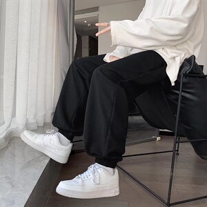 男春秋季休闲长裤K91P26,灰色西服搭配粉红衬衣图片