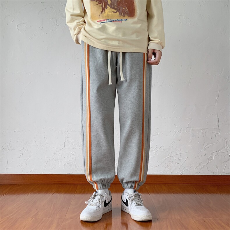 高品质秋季新款运动裤男束脚宽松卫裤潮流休闲长裤篮球裤子,男装休闲裤,星座815-2