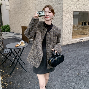 2024年冬季新款小香风外套女0157图片