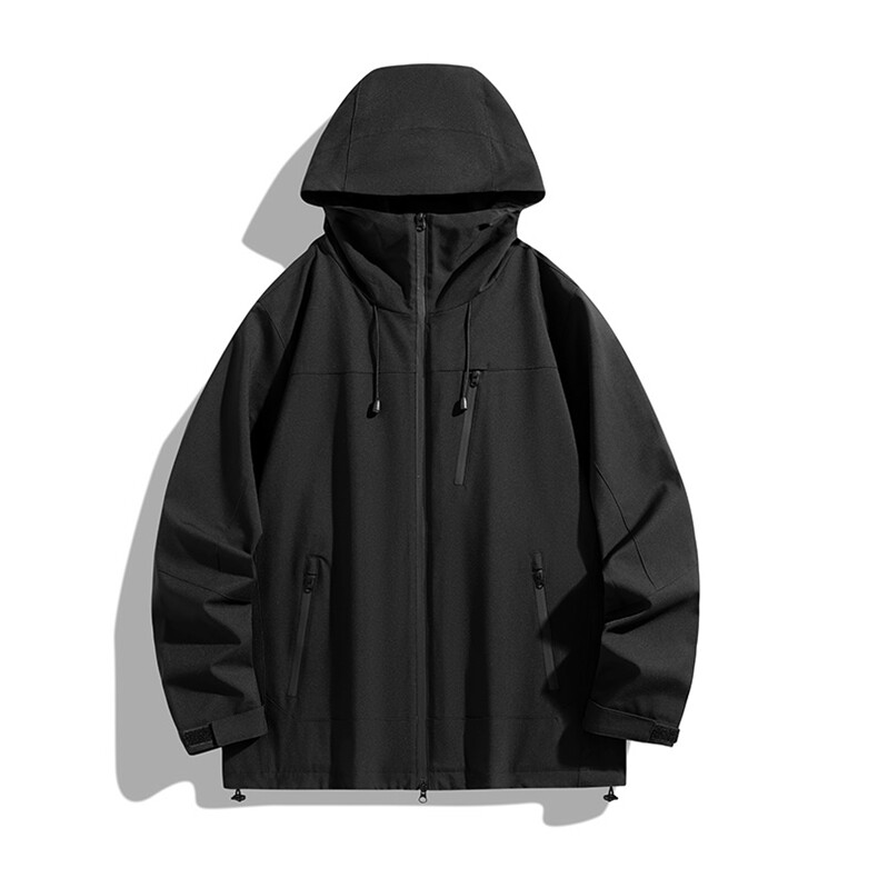 新款男女高品质户外登山服青少年学生冲锋衣夹克外套HS6607,男装夹克,星座1206（原A206）