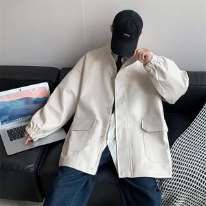 男秋冬新款皮夹克外套J2908P60图片