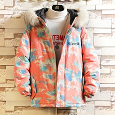 MC49098-P135日系潮棉衣男大码派克服男工装棉服外套棉袄砖墙，男装棉衣，电商A040A