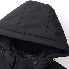 V2360钱塘2020-3秋冬新款中年男士连帽羽绒服保暖休闲外套P275，男装羽绒服，钱塘207-3